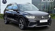 Black Used 2022 VW Tiguan R-line SUV | £27,474 (Fair price)