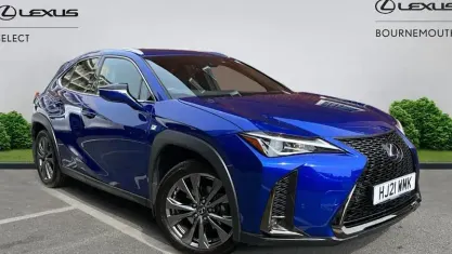 Używany Lexus UX 250h Sport Line 184 KM (135 kW) 2021 Niebieski SUV