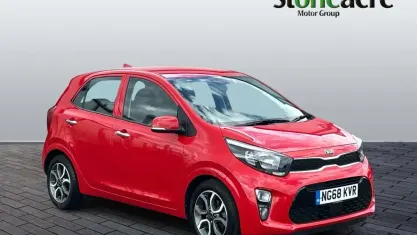 Used Kia Picanto 84 HP (61 kW) 2019 Red Hatchback