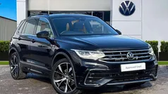 Black Used 2021 VW Tiguan R-line SUV | £22,596 (Fair price)