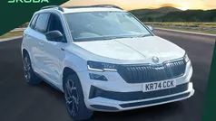 White Used 2024 Skoda Karoq SportLine SUV | £28,299 (Fair price)