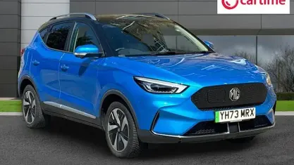 Used MG ZS Trophy Connect 114 kW (156 HP) 2022 Blue SUV