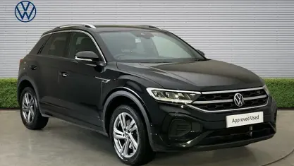 Used VW T-Roc R-line 190 HP (139 kW) 2023 Black SUV