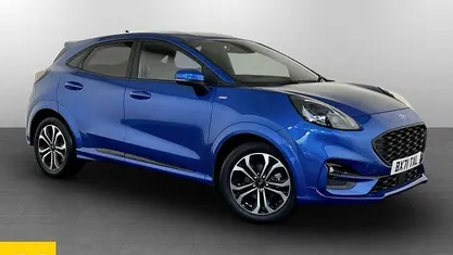 Blue Used 2021 Ford Puma ST-Line SUV | £14,595 (Good price)