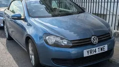 Blue Used 2014 VW Golf Cabriolet S Cabriolet | £7,099 (Fair price)