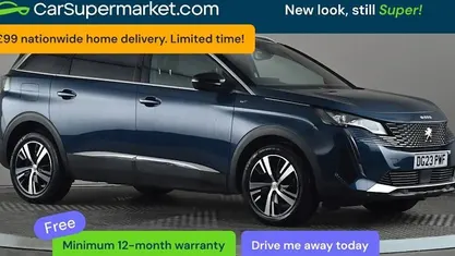 Used Peugeot 5008 GT 131 HP (96 kW) 2023 Blue SUV