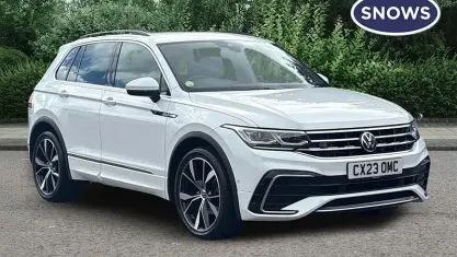 Used VW Tiguan R-line 150 HP (110 kW) 2023 White SUV