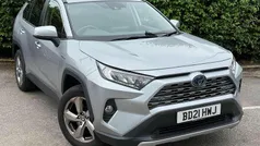 Silver Used 2021 Toyota RAV4 Hybrid Design SUV | £26,999 (Fair price)