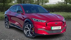 Red Used 2021 Ford Mustang Mach-E Extended Range SUV | £29,299 (Good price)