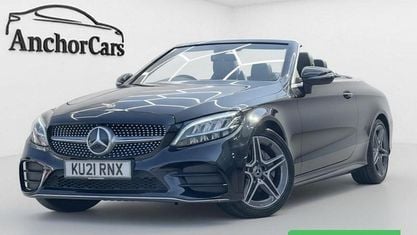 Begagnad Mercedes C200 AMG line 184 HK (135 kW) 2021 Svart Cab