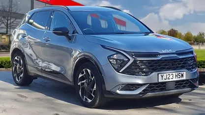 Used Kia Sportage GT-Line 150 HP (110 kW) 2023 Silver SUV