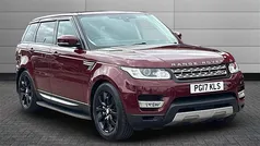 Montalcino red Used 2017 Land Rover Range Rover Sport HSE SUV | £22,490 (Fair price)