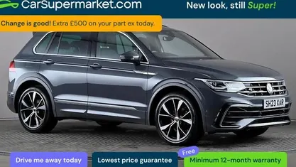 Used VW Tiguan R-line 150 HP (110 kW) 2023 Grey SUV