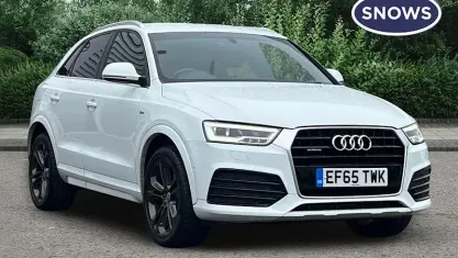 Used Audi Q3 S-Line 180 HP (132 kW) 2015 White SUV