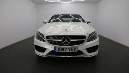 Used Mercedes C250 AMG Line Premium Plus 204 HP (150 kW) 2017 White Coupe