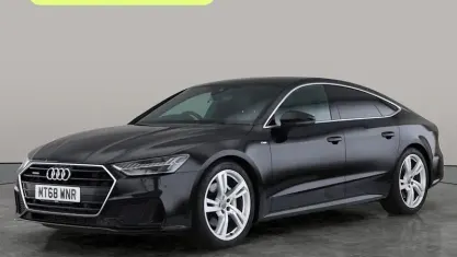 Used Audi A7 Sportback S-Line 286 HP (210 kW) 2018 Black Hatchback