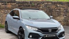 Grey Used 2017 Honda Civic EX Hatchback | £10,495 (Fair price)