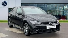 Deep black pearlescent Used 2024 VW Polo R-line Hatchback | £21,373 (Fair price)