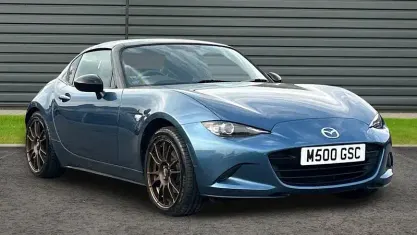 Used Mazda MX5 Inclusive 160 HP (117 kW) 2018 Blue Cabriolet