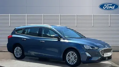 Used Ford Focus Titanium 125 HP (91 kW) 2020 Blue Estate