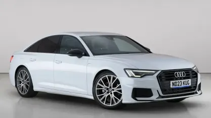 Used Audi A6 Black Edition 204 HP (150 kW) 2023 White Sedan