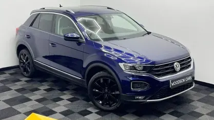 Used VW T-Roc SEL 116 HP (85 kW) 2018 Blue SUV