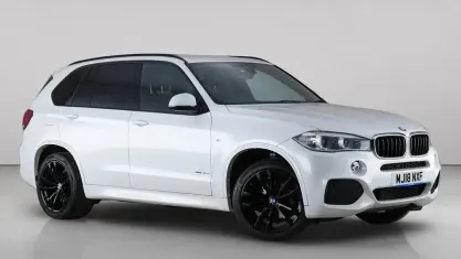 Used BMW X5 M Sport 258 HP (189 kW) 2018 White SUV