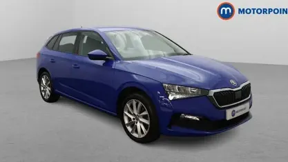 Used Skoda Scala SE L 110 HP (80 kW) 2023 Blue Hatchback