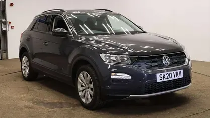 Used VW T-Roc SE 116 HP (85 kW) 2020 Grey SUV