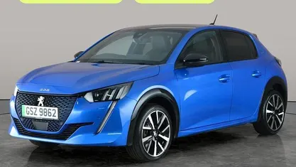 Used Peugeot e-208 GTi 100 kW (136 HP) 2023 Blue Hatchback