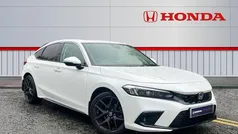 White Used 2023 Honda Civic Advance Hatchback | £25,337 (Fair price)
