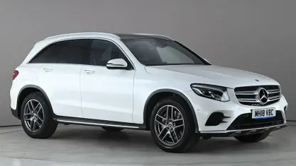 Używany Mercedes GLC220 AMG Line Premium 170 KM (125 kW) 2018 Biały Kombi