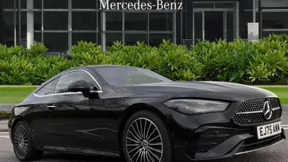 Used Mercedes CLE220 AMG line 197 HP (144 kW) 2025 Black Coupe
