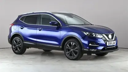 Używany Nissan Qashqai N-Connecta 110 KM (80 kW) 2018 Niebieski SUV