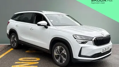 Used Skoda Kodiaq SE 150 HP (110 kW) 2025 White SUV
