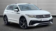 White Used 2022 VW Tiguan R-line SUV | £27,150 (Fair price)
