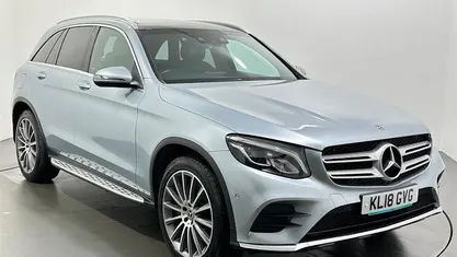 Used Mercedes GLC250 AMG Line Premium 204 HP (150 kW) 2018 Silver Estate