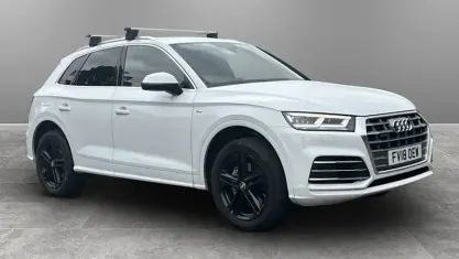 Used Audi Q5 S-Line 190 HP (139 kW) 2018 White SUV
