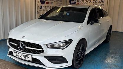 Używany Mercedes CLA250e Shooting Brake AMG Line Premium 218 KM (160 kW) 2022 Biały Kombi
