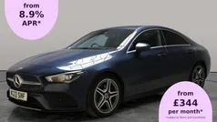 Blue Used 2022 Mercedes CLA180 AMG line Sedan | £25,243 (Fair price)