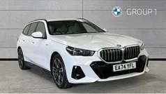White Used 2024 BMW 530e M Sport Estate | £46,300