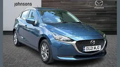 Blue Used 2021 Mazda 2 Hatchback | £10,490 (Good price)