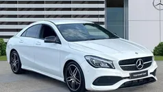 White Used 2018 Mercedes CLA180 AMG line Sedan | £14,551 (Fair price)
