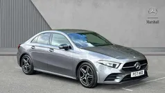 Mountain grey metallic Used 2021 Mercedes A180 AMG line Sedan | £19,979 (Fair price)