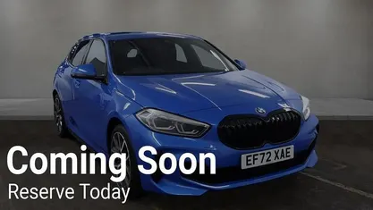 Blue Used 2023 BMW 128 Comfort Edition Hatchback | £24,799 (Good price)