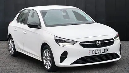 White Used 2021 Vauxhall Corsa Hatchback | £9,195 (Fair price)