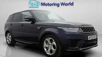 Used Land Rover Range Rover Sport HSE 250 HP (183 kW) 2021 Blue SUV