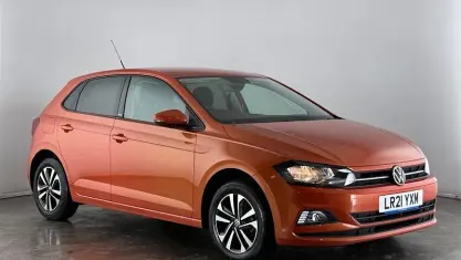 Used VW Polo United 80 HP (58 kW) 2021 Orange Hatchback