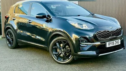 Black Used 2019 Kia Sportage GT-Line SUV | £13,490 (Fair price)