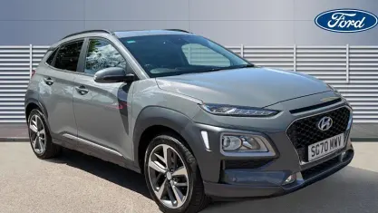 Used Hyundai Kona Premium 120 HP (88 kW) 2020 Grey SUV